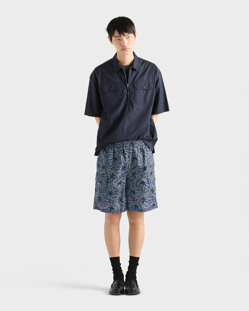 Prada Printed Re-Nylon swim trunks outlook