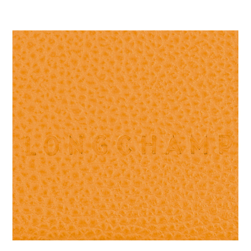 Le Foulonné Cardholder Apricot - Leather 3