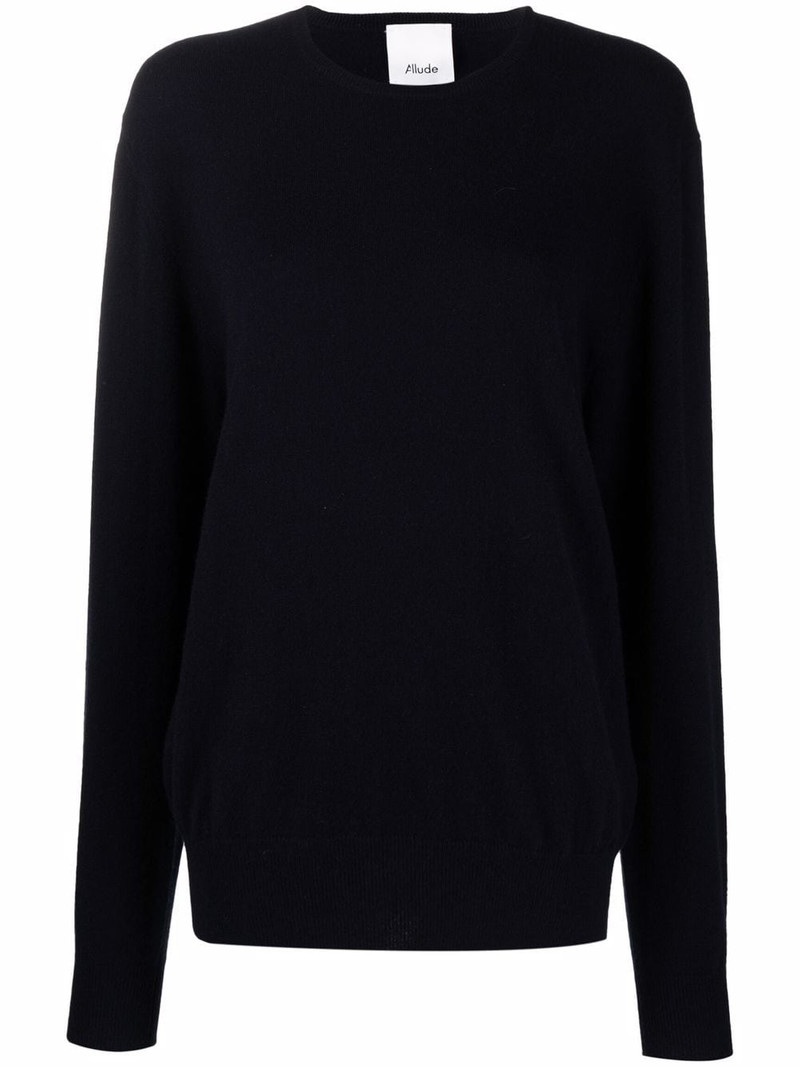 fine-knit cashmere jumper 1