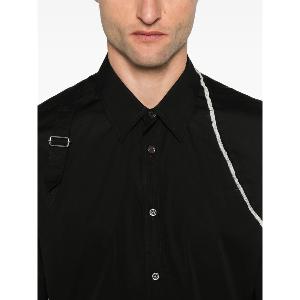 Alexander Mcqueen Black Shirts Men - 2