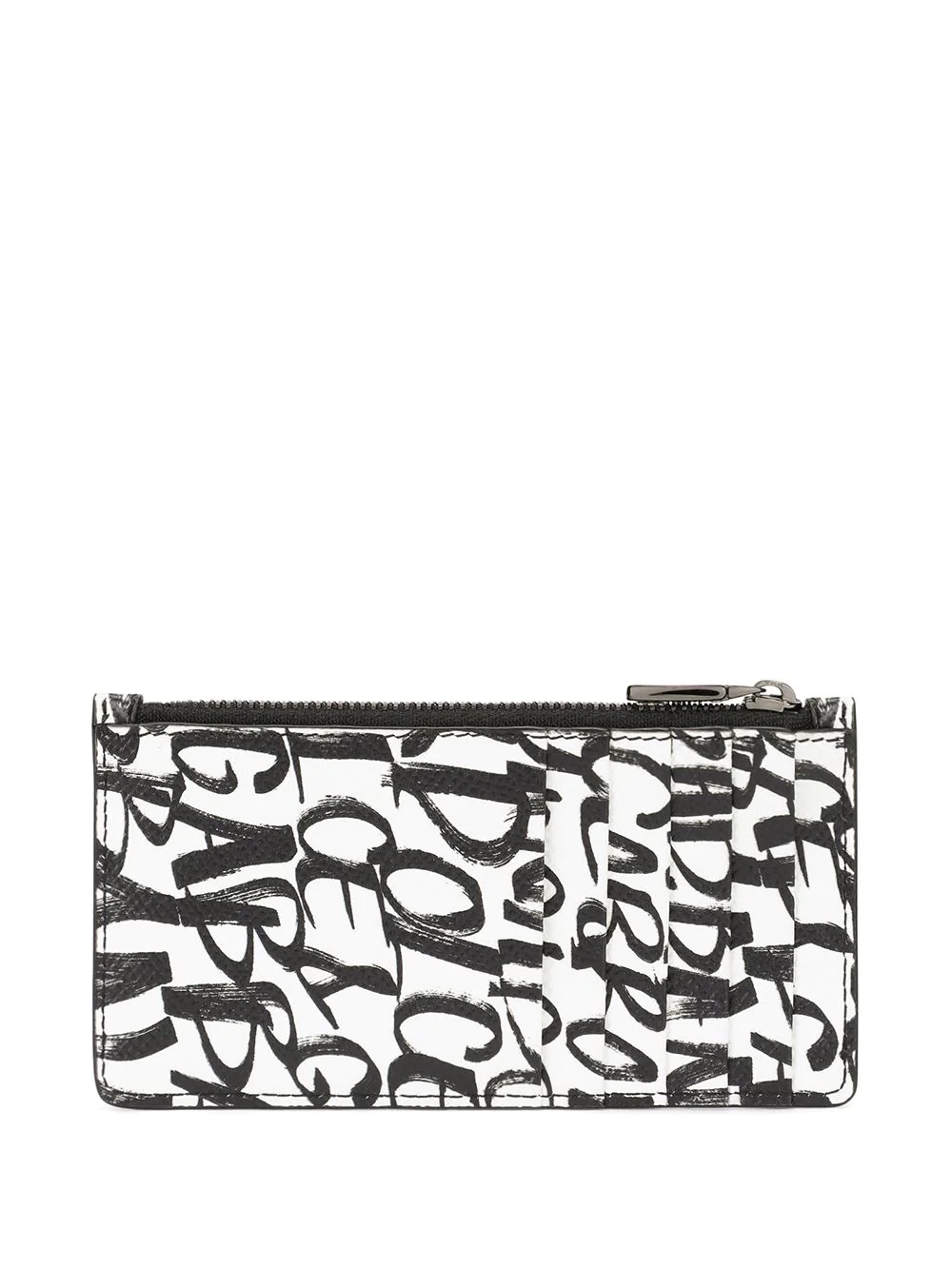 monogram-print wallet - 2