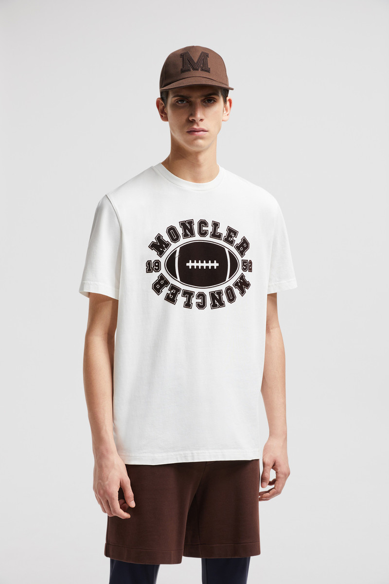 Moncler Football Motif T-Shirt outlook