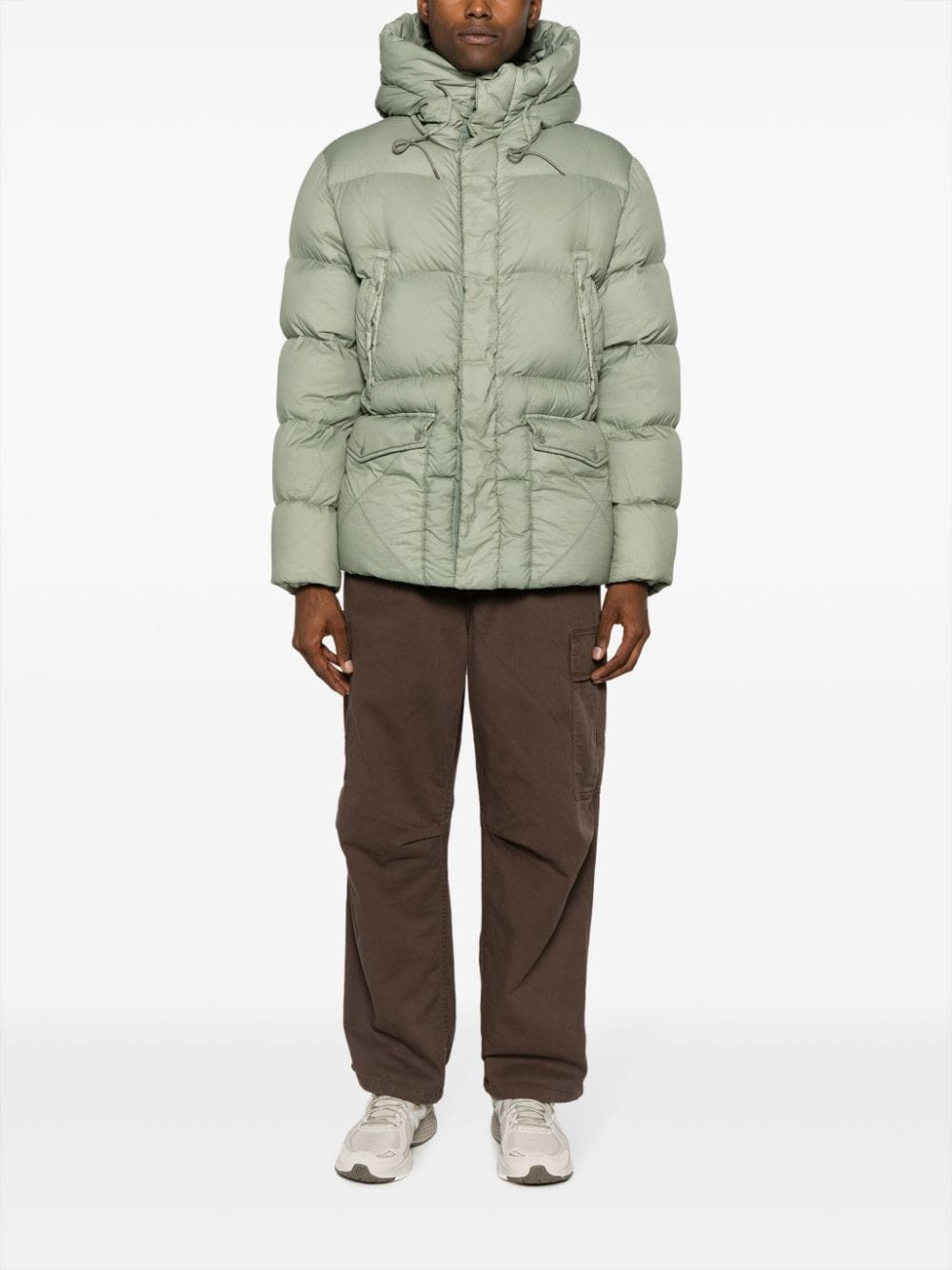 hooded padded jacket - 2