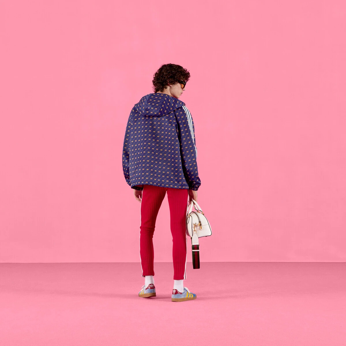adidas x Gucci Trefoil print jacket - 3