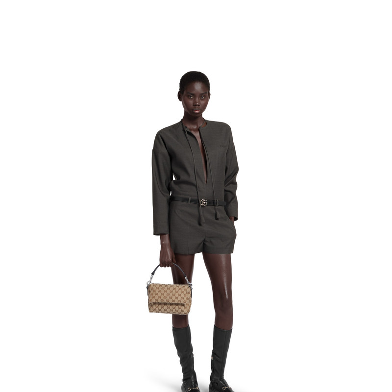 Small GG crossbody bag with Web 5