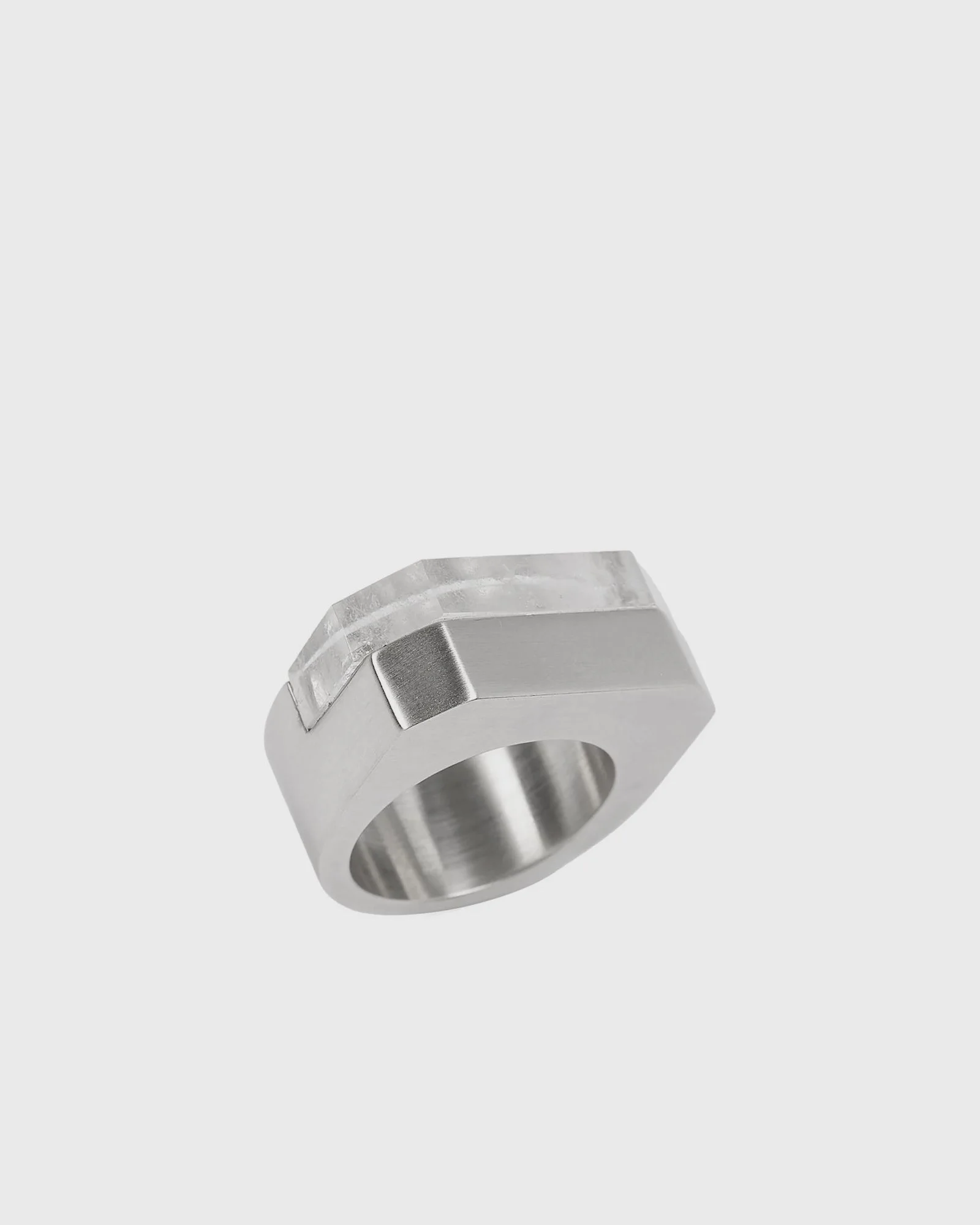 RING-DOUBLE CRYSTAL HOLLYWOOD RING - 1