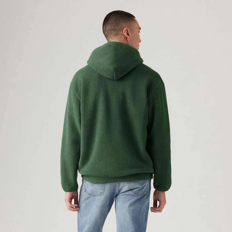 HOODED SHERPA PULLOVER 4
