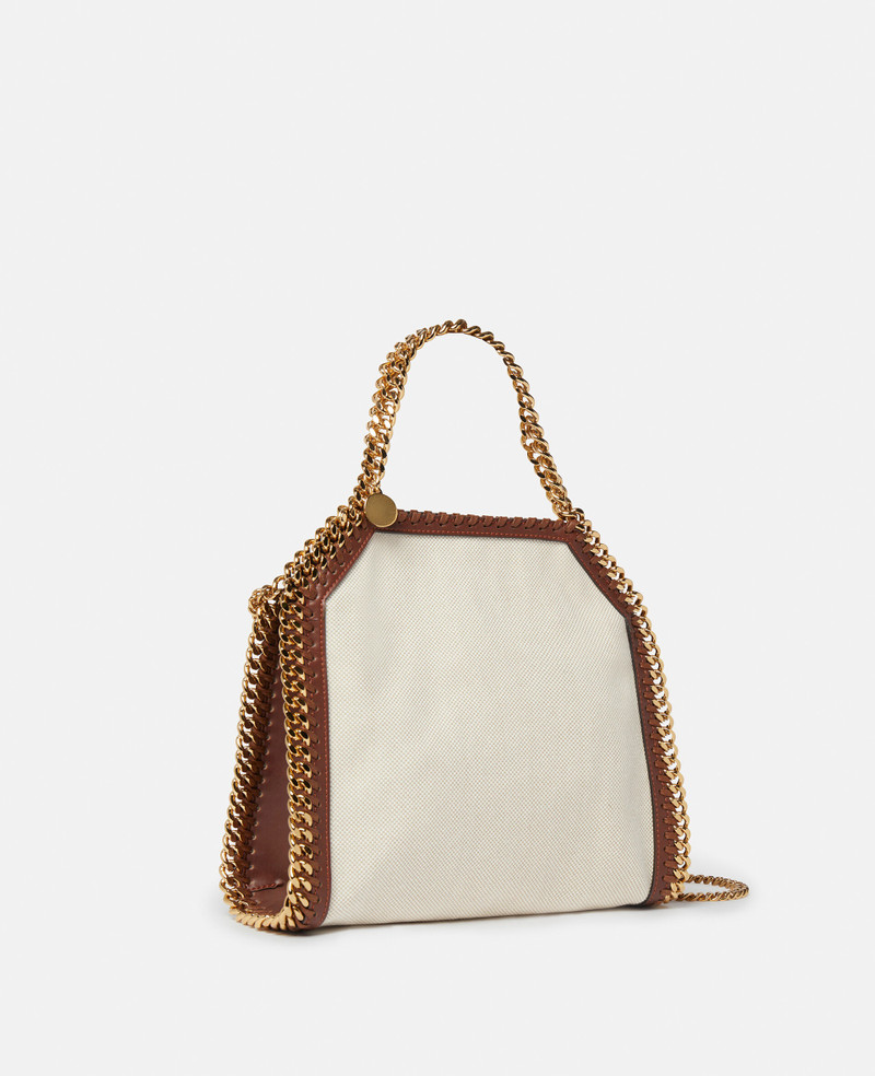 Stella McCartney Falabella Cotton Canvas Mini Tote Bag outlook