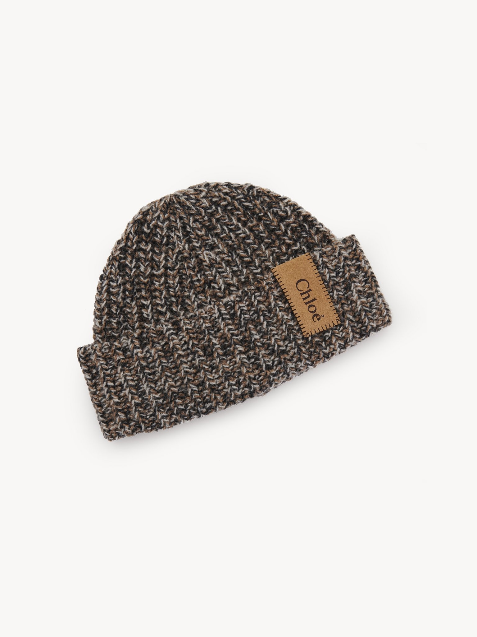 CHUNKY KNITTED BEANIE - 1