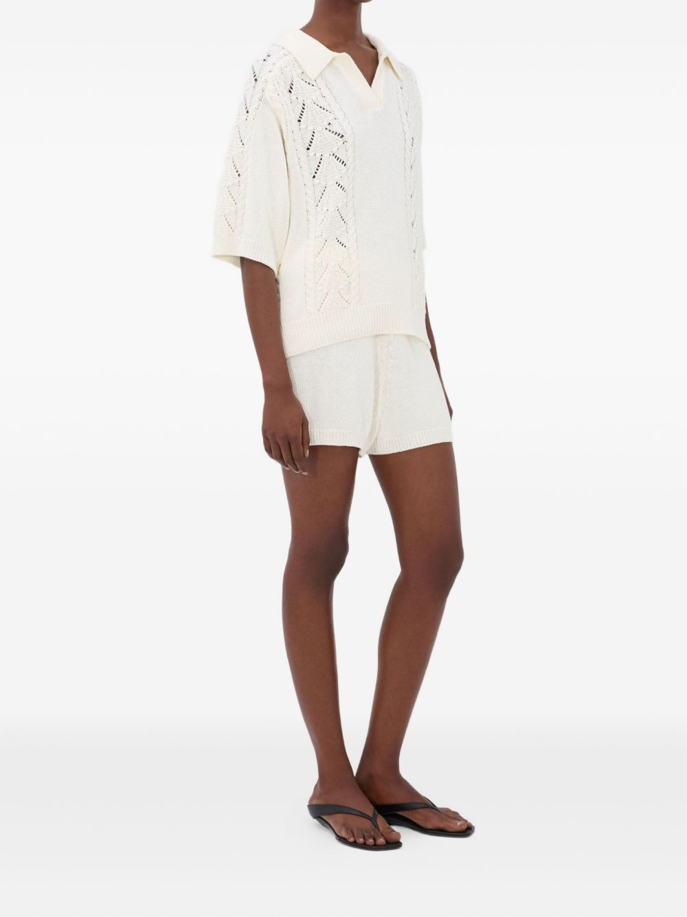 Andel crochet-detail shorts - 3