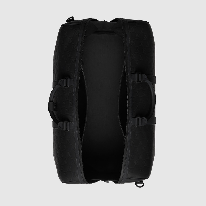 GG rubber-effect large duffle bag 7