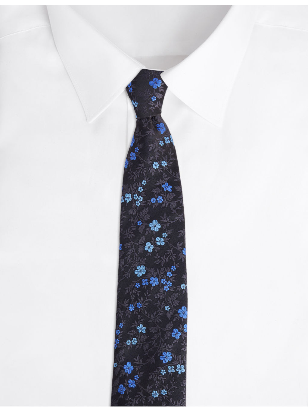 Floral Silk Tie - 3