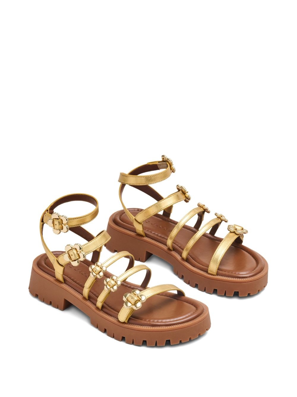 The Daisy metallic sandals - 2
