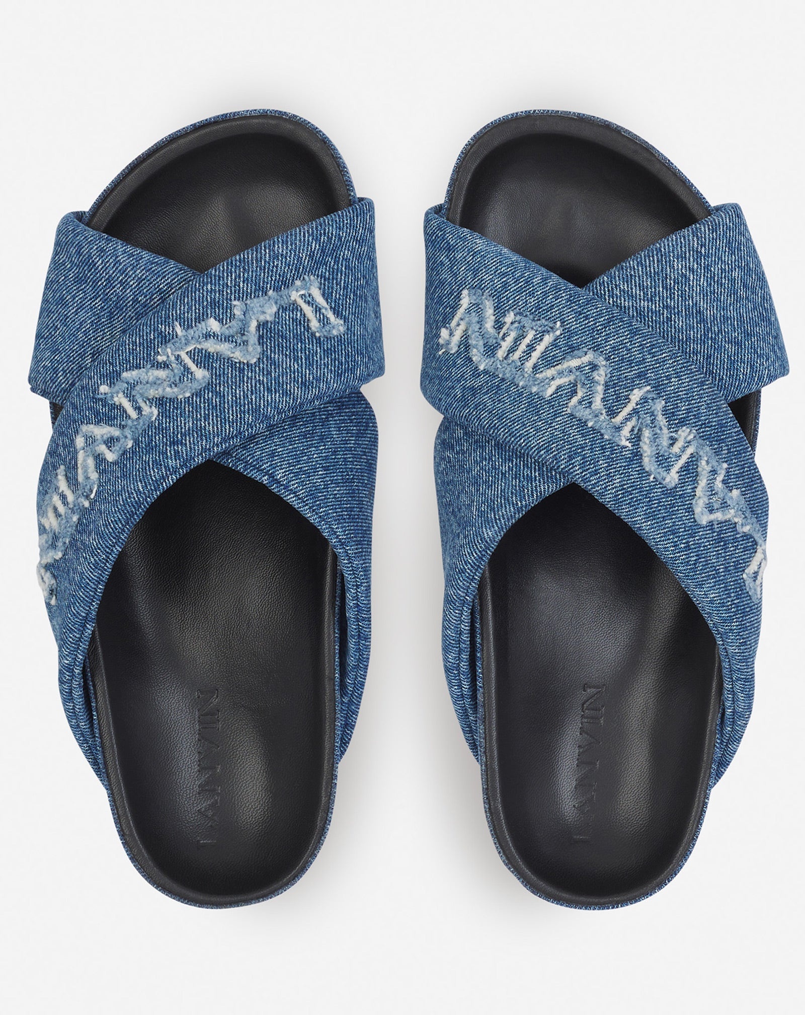 LANVIN TINKLE SANDALS IN DENIM - 3