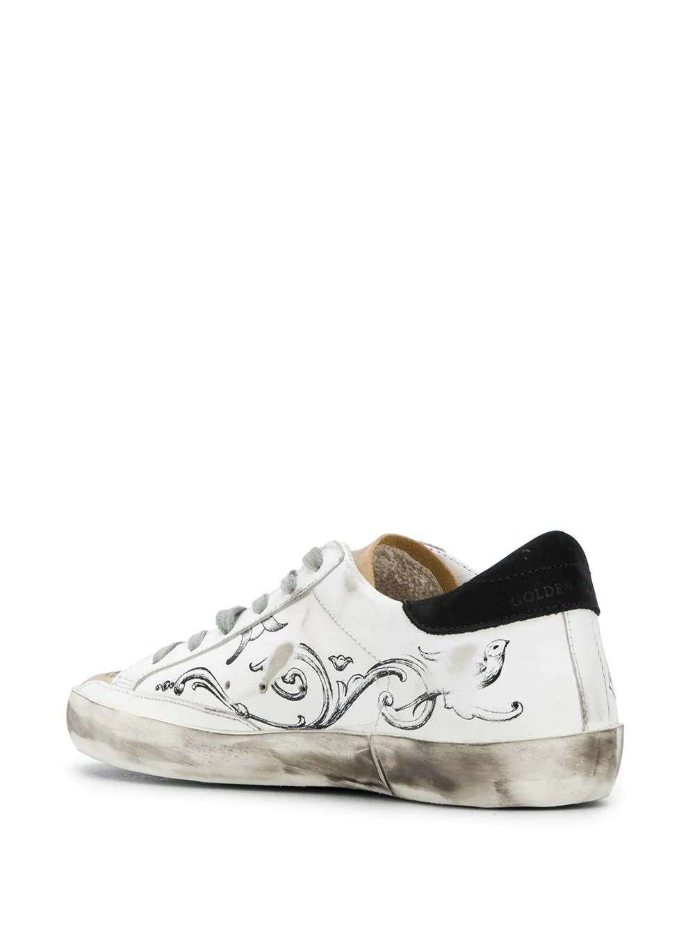 Superstar floral print sneakers - 3