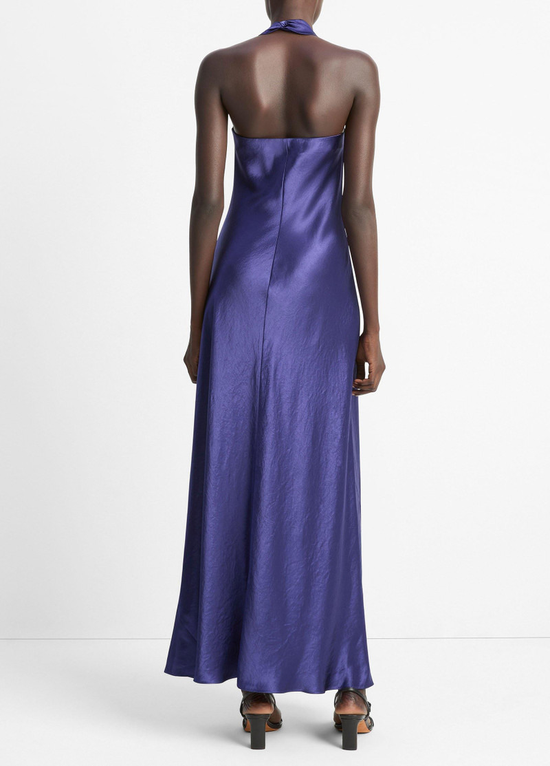 Vince Satin Cowl-Neck Maxi Dress outlook