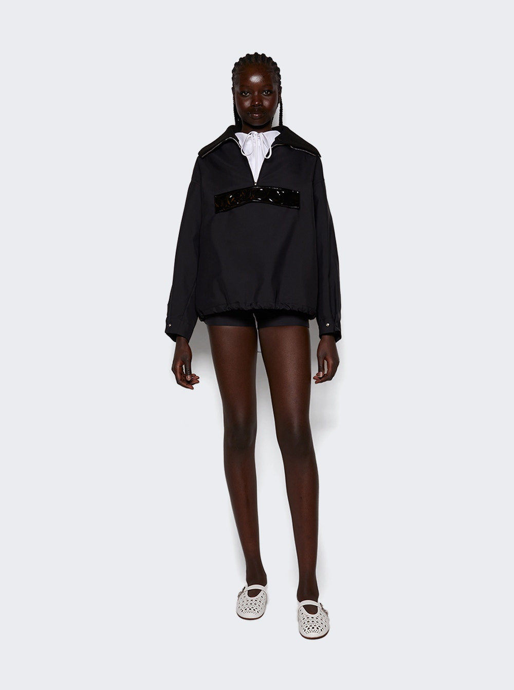 Techno Gabardine Shorts Black - 2