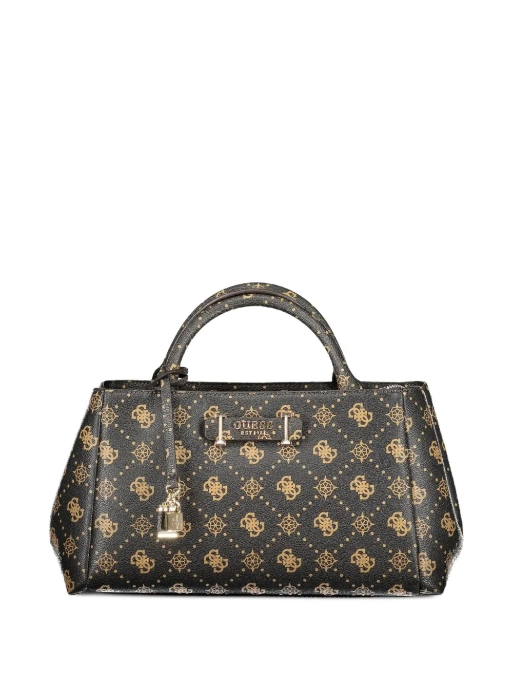 monogram-print tote bag - 1