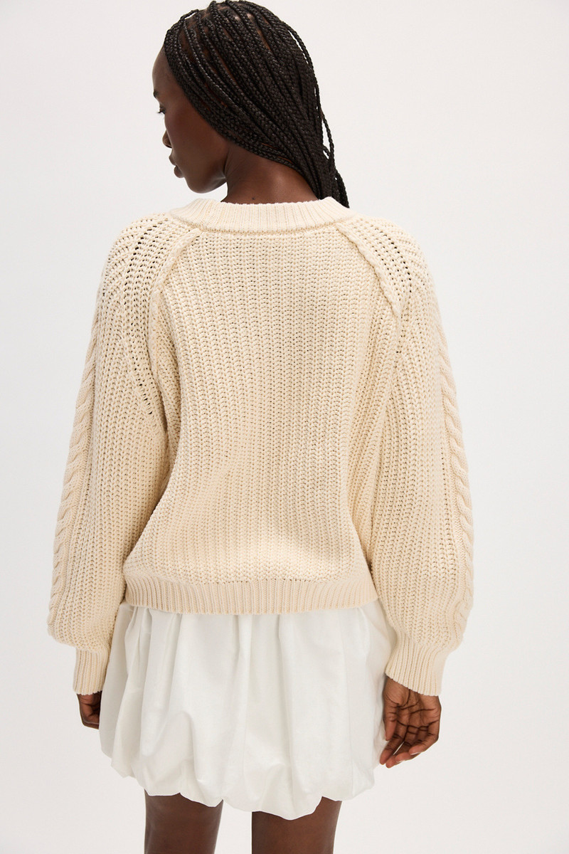 Frankie Cable Knit Sweater 3