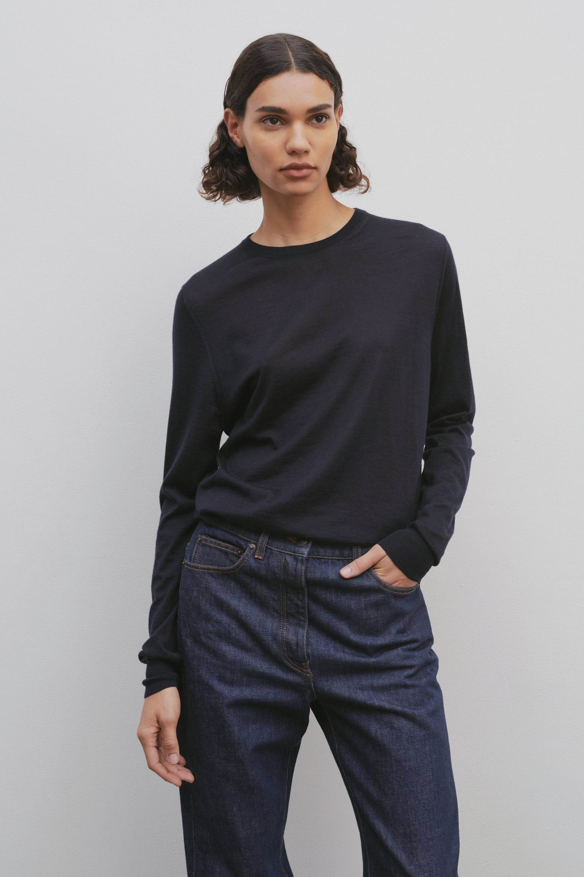 Exeter Top in Cashmere - 3