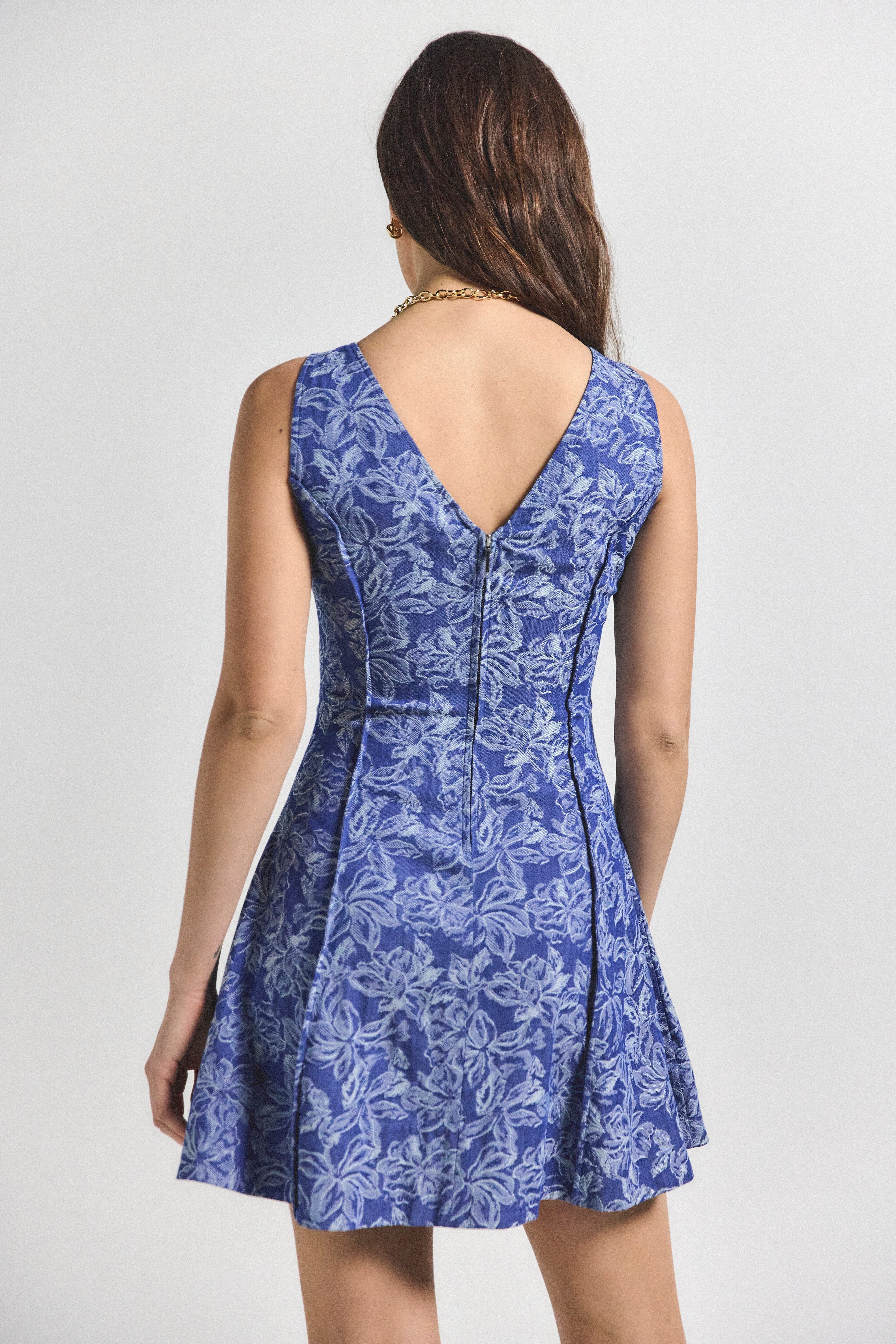 CAYMAN HIGH NECK DRESS - 5