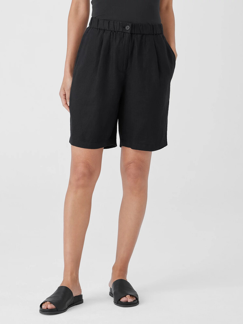 Organic Linen Shorts 3