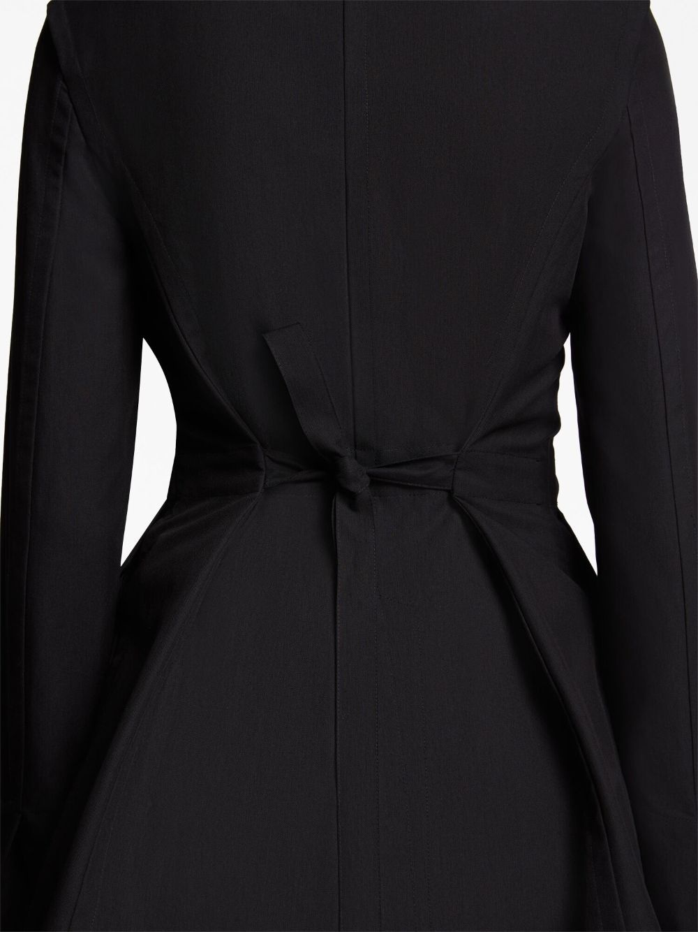 notched-lapels button-down blazer - 5