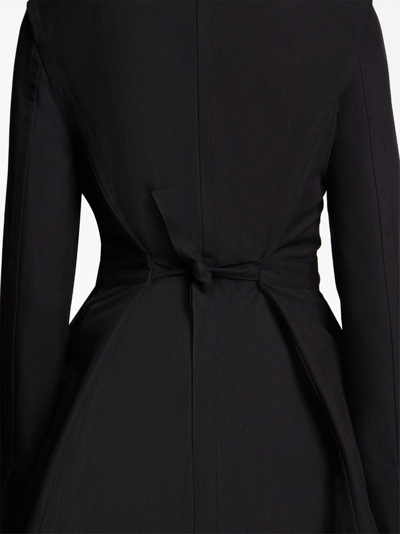 notched-lapels button-down blazer 5