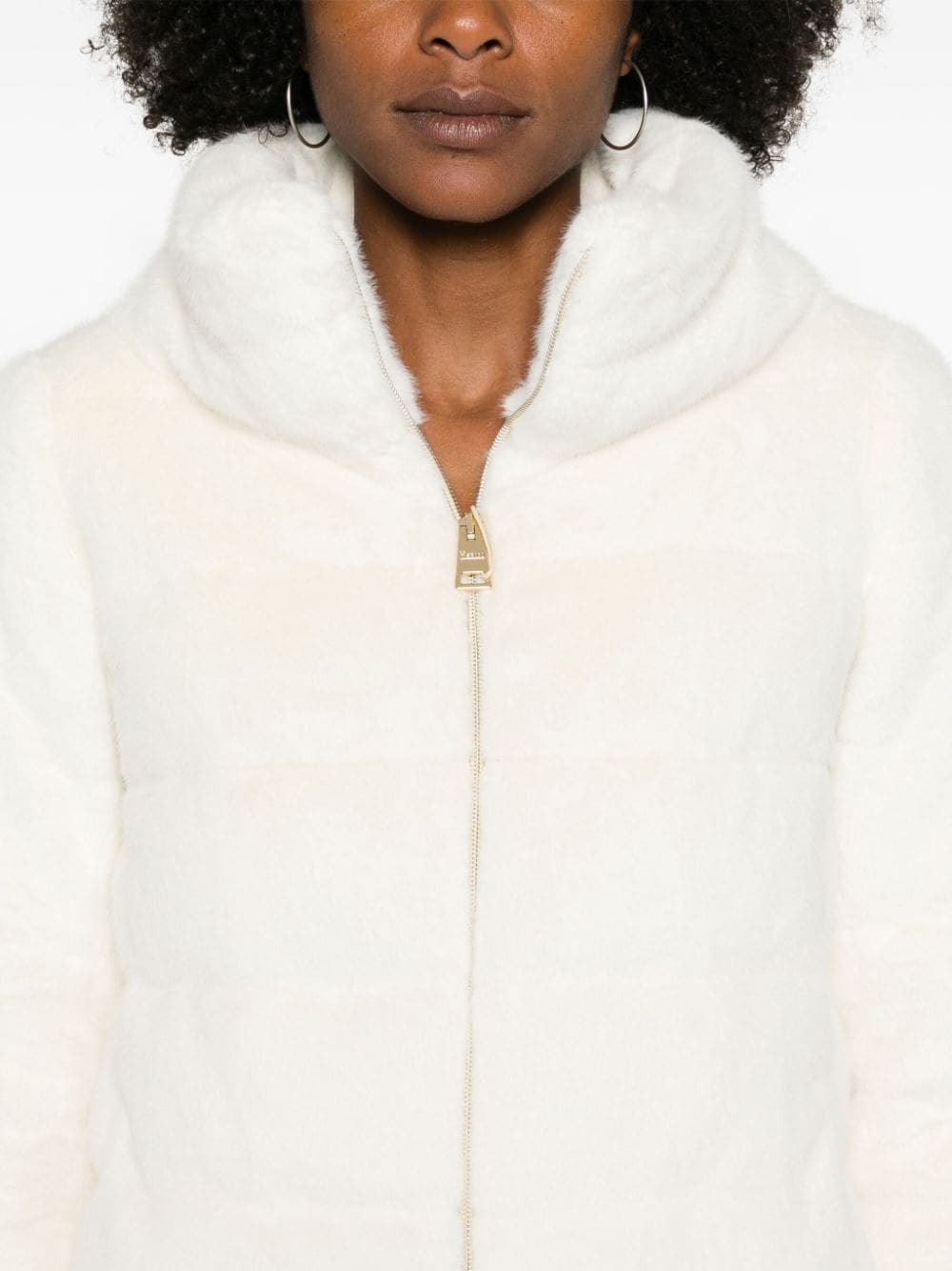 faux-fur jacket - 5