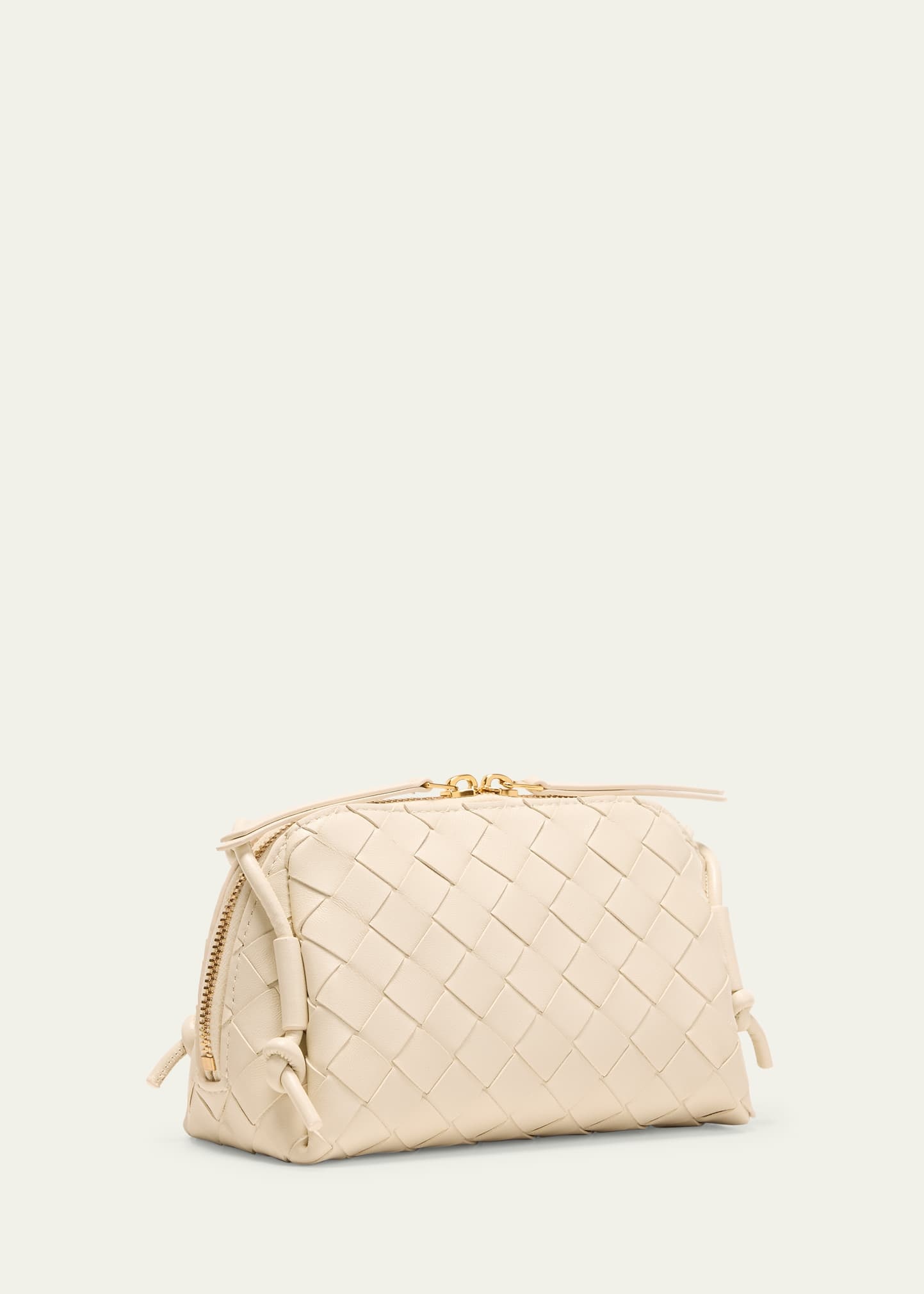 Zip Leather Pouch Shoulder Bag - 3