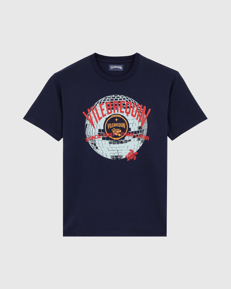 Men Cotton T-shirt VBQ Disco Ball 1