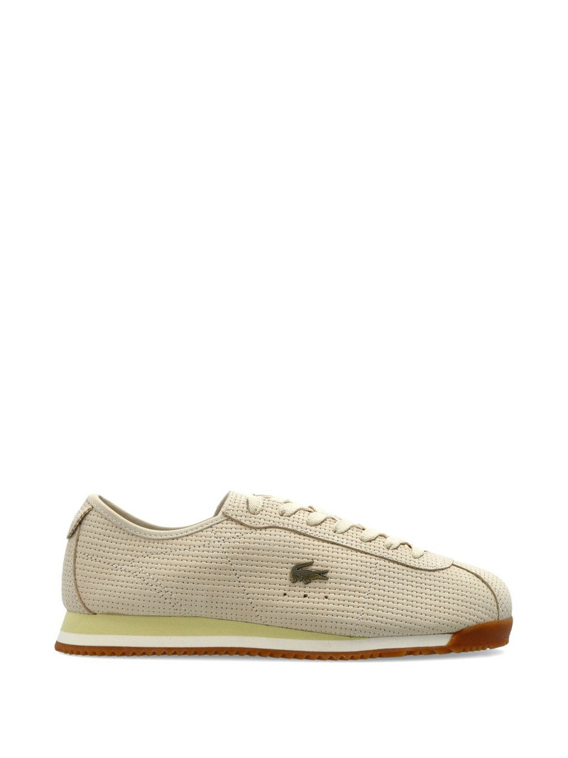 perforated logo sneakers 1