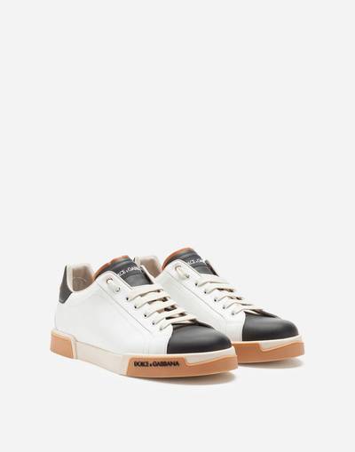 Dolce & Gabbana Calfskin nappa Portofino sneakers outlook