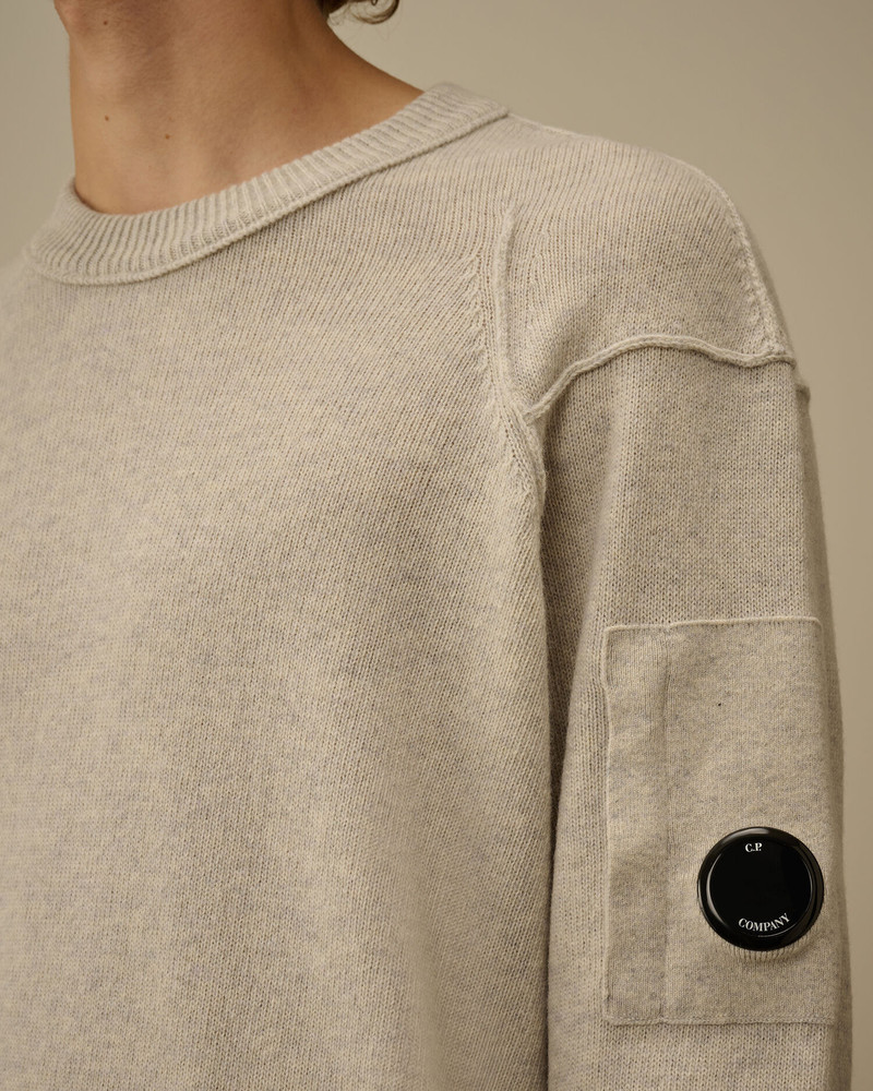 Lambswool GRS Crewneck Lens Sweater 5