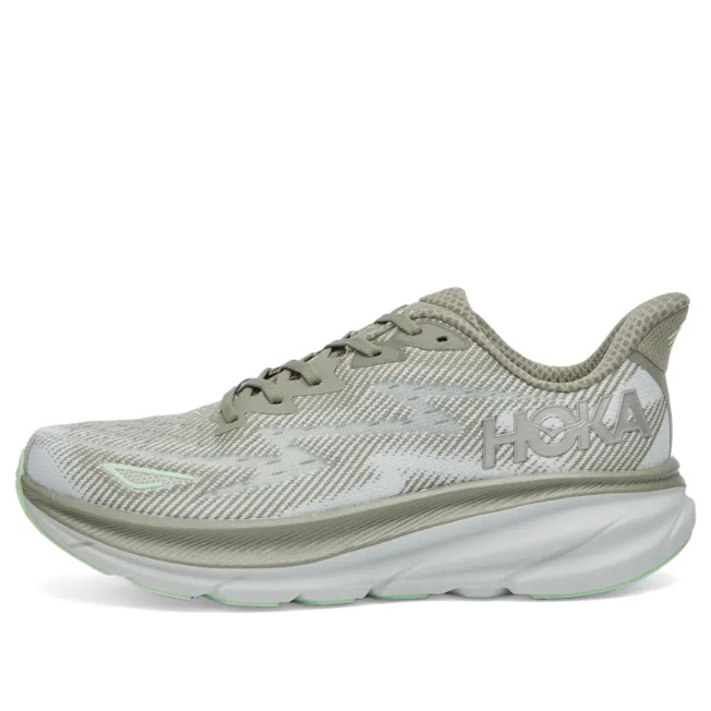 HOKA ONE ONE Clifton 9 'Olive Haze Mercury' 1127895-OHMR - 1