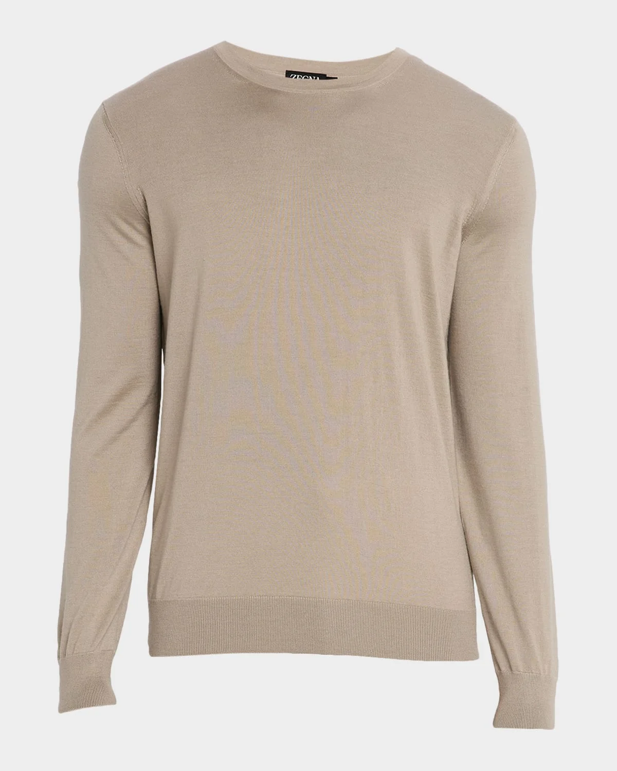 Men's Cashseta Cashmere and Silk Crewneck Sweater - 1