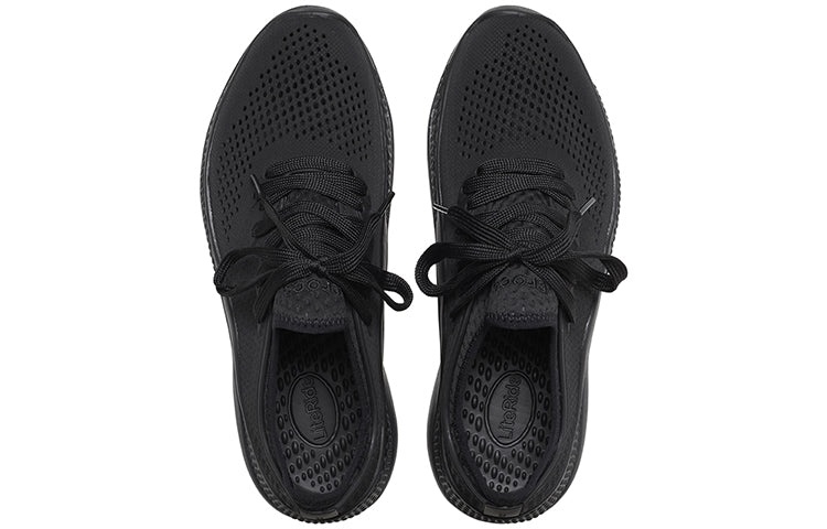 (WMNS) Crocs Literide 360 Pacer 'Black' 206705-060 - 4