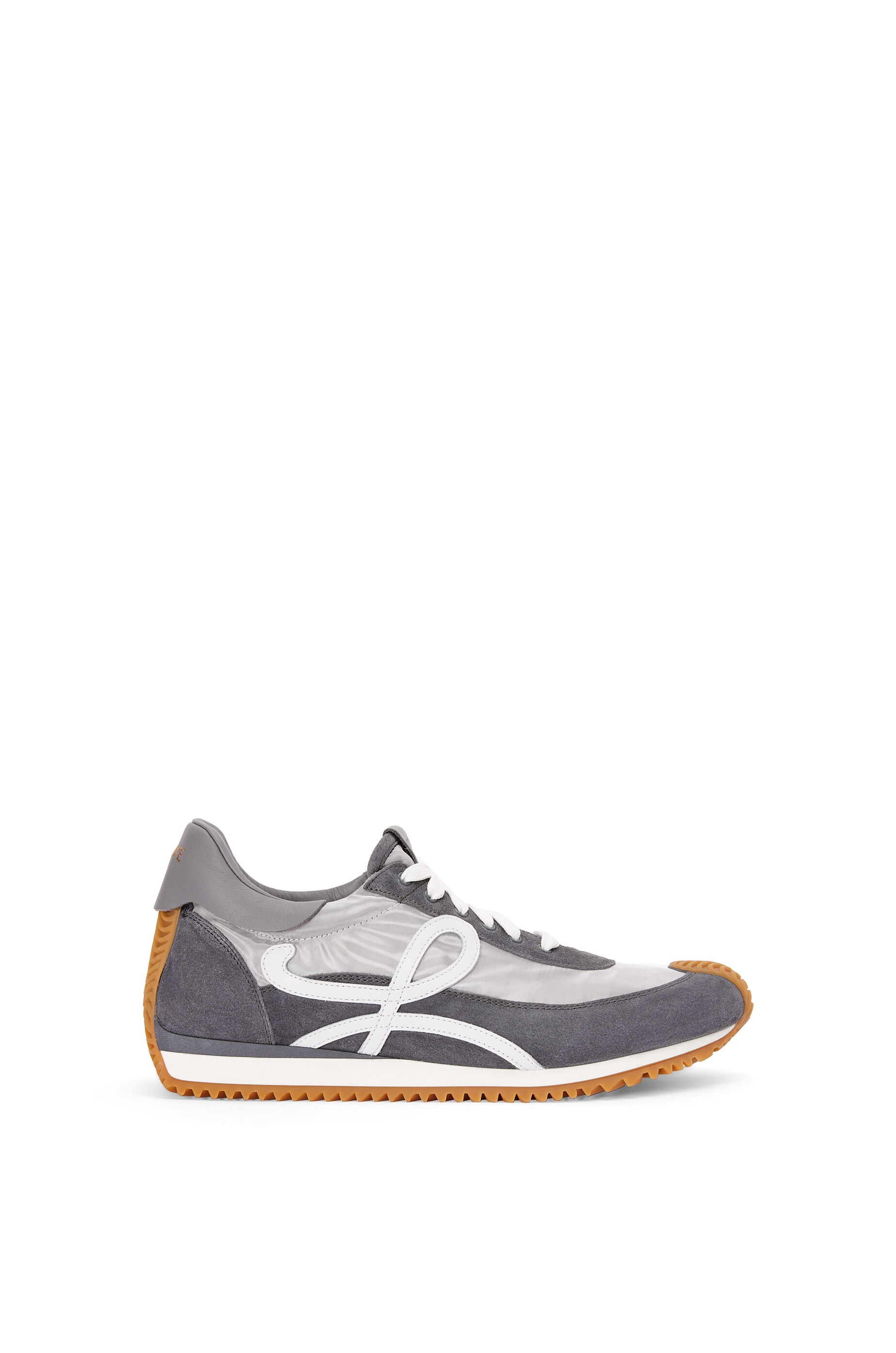 Flow runner in nylon and calfskin - 1