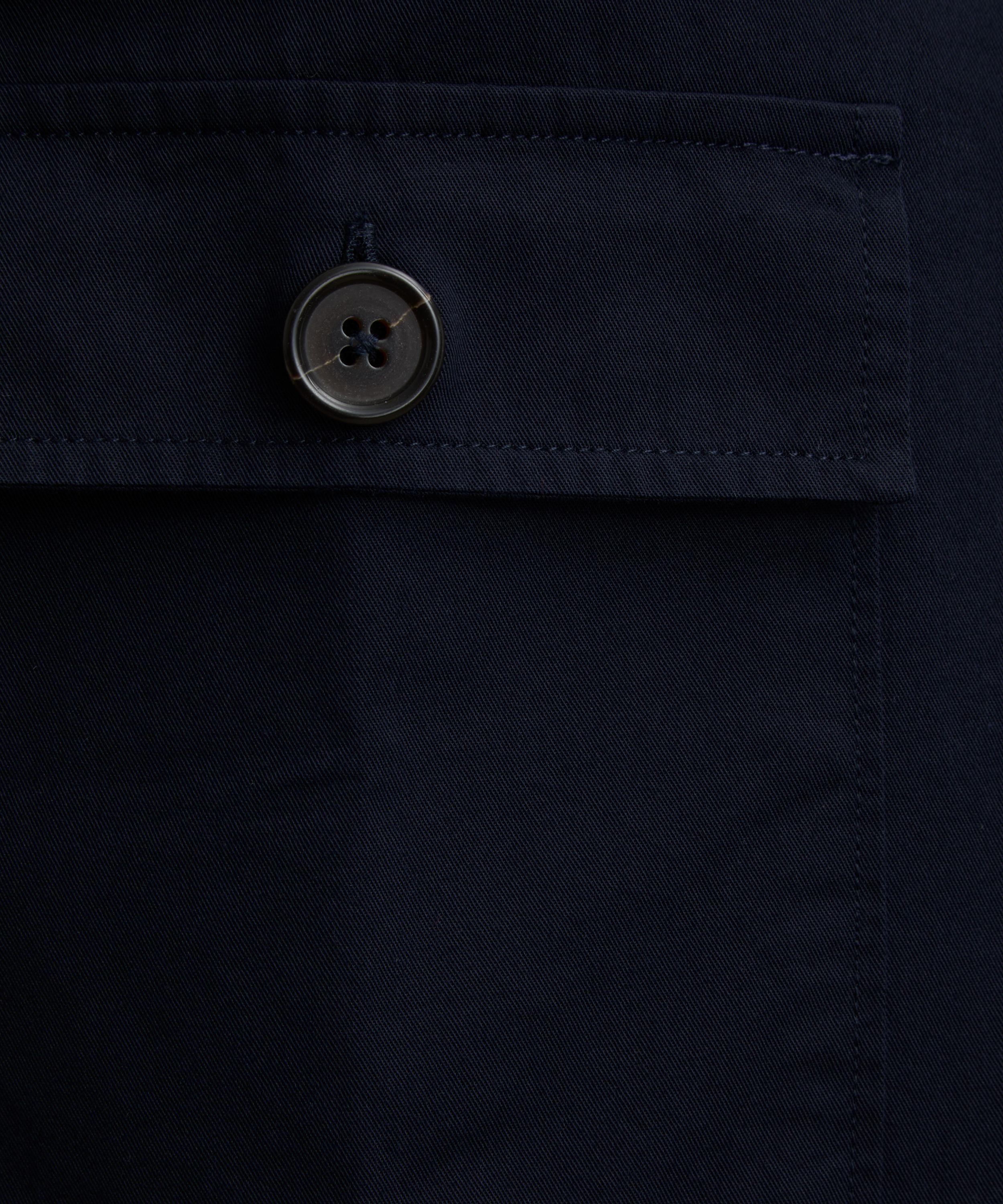 Navy Military Cotton Dockside Jacket - 5