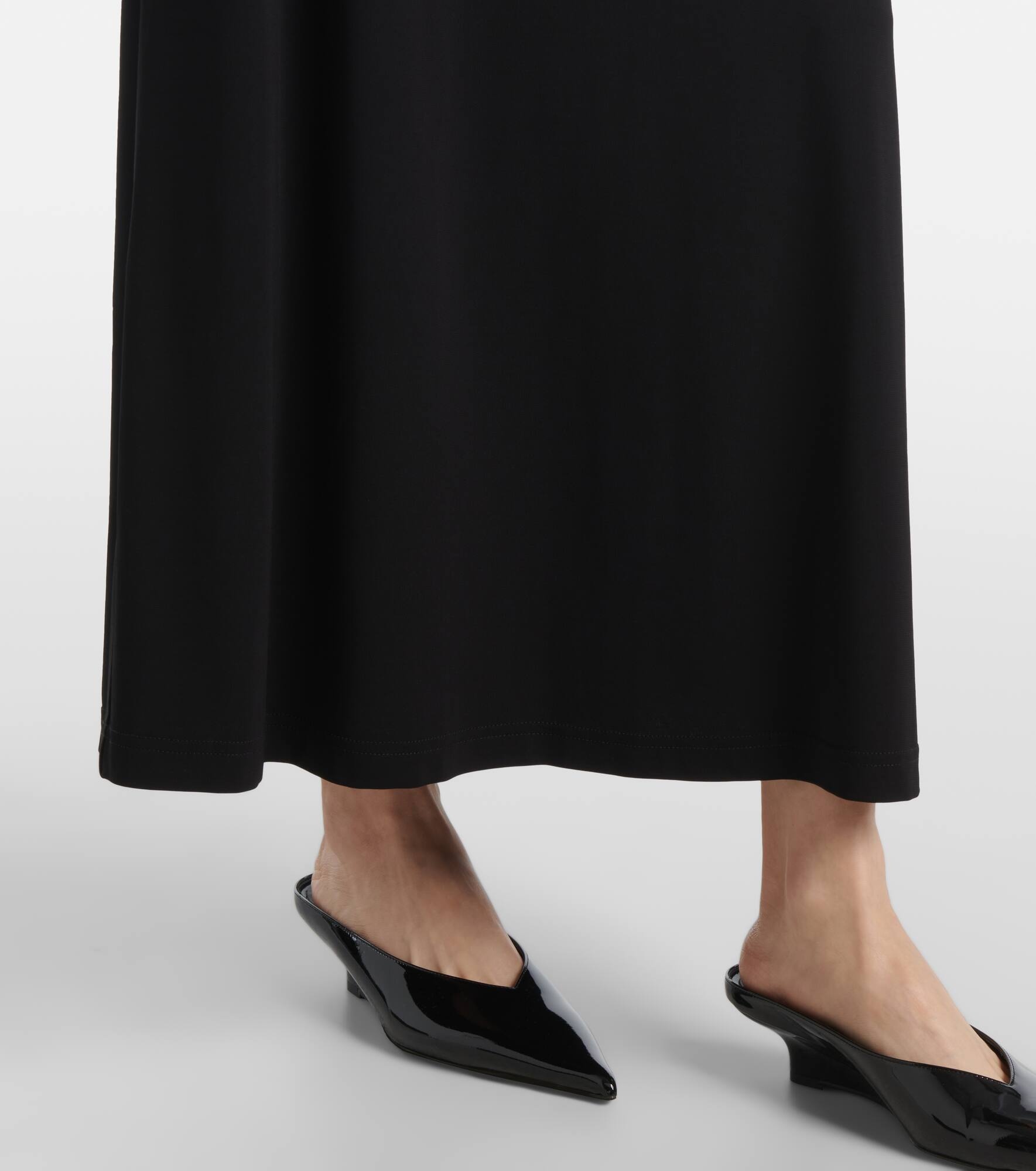 Jersey maxi dress - 5