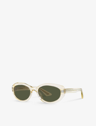 Oliver Peoples OV5513SU round-frame acetate sunglasses outlook