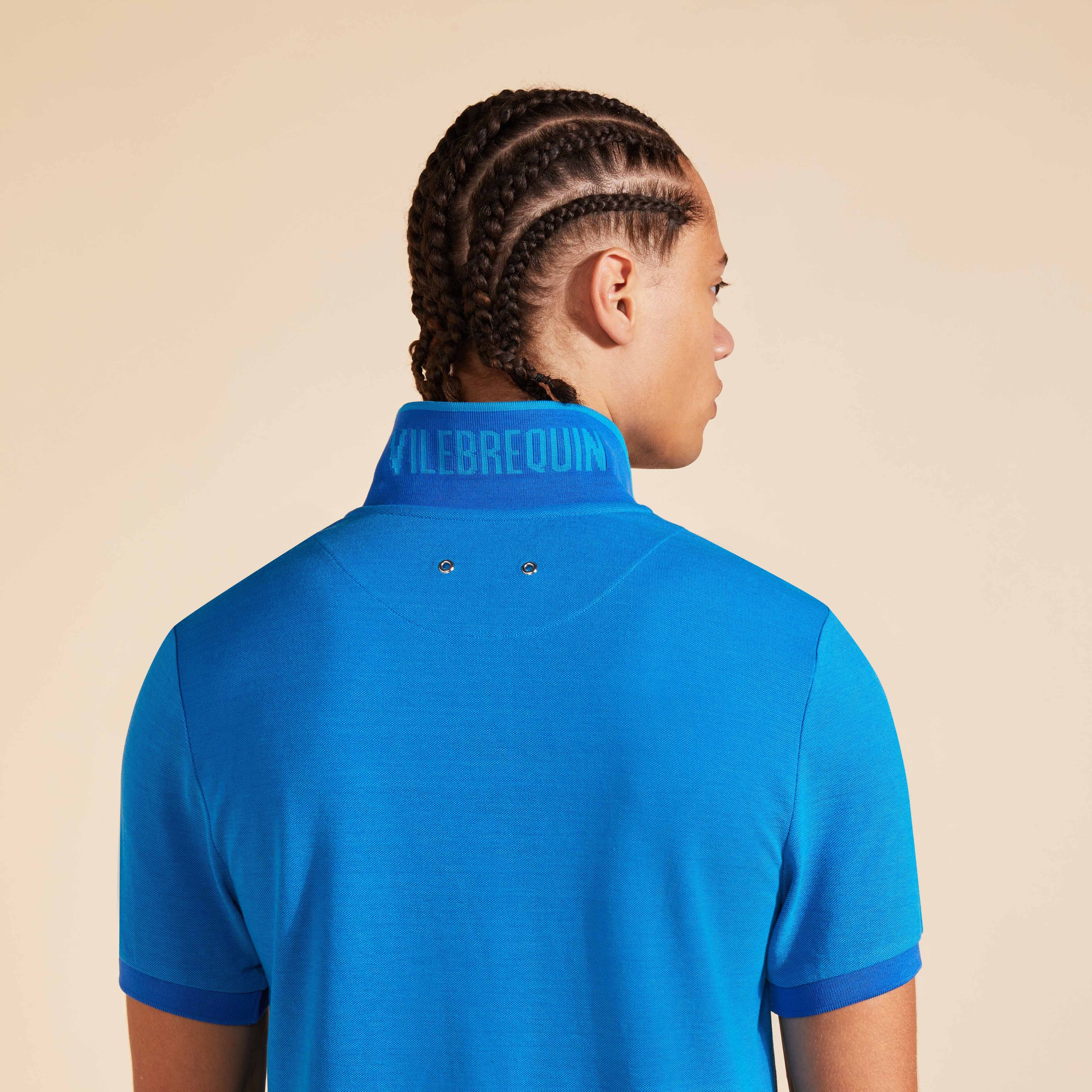 Men Cotton Polo Solid - 6