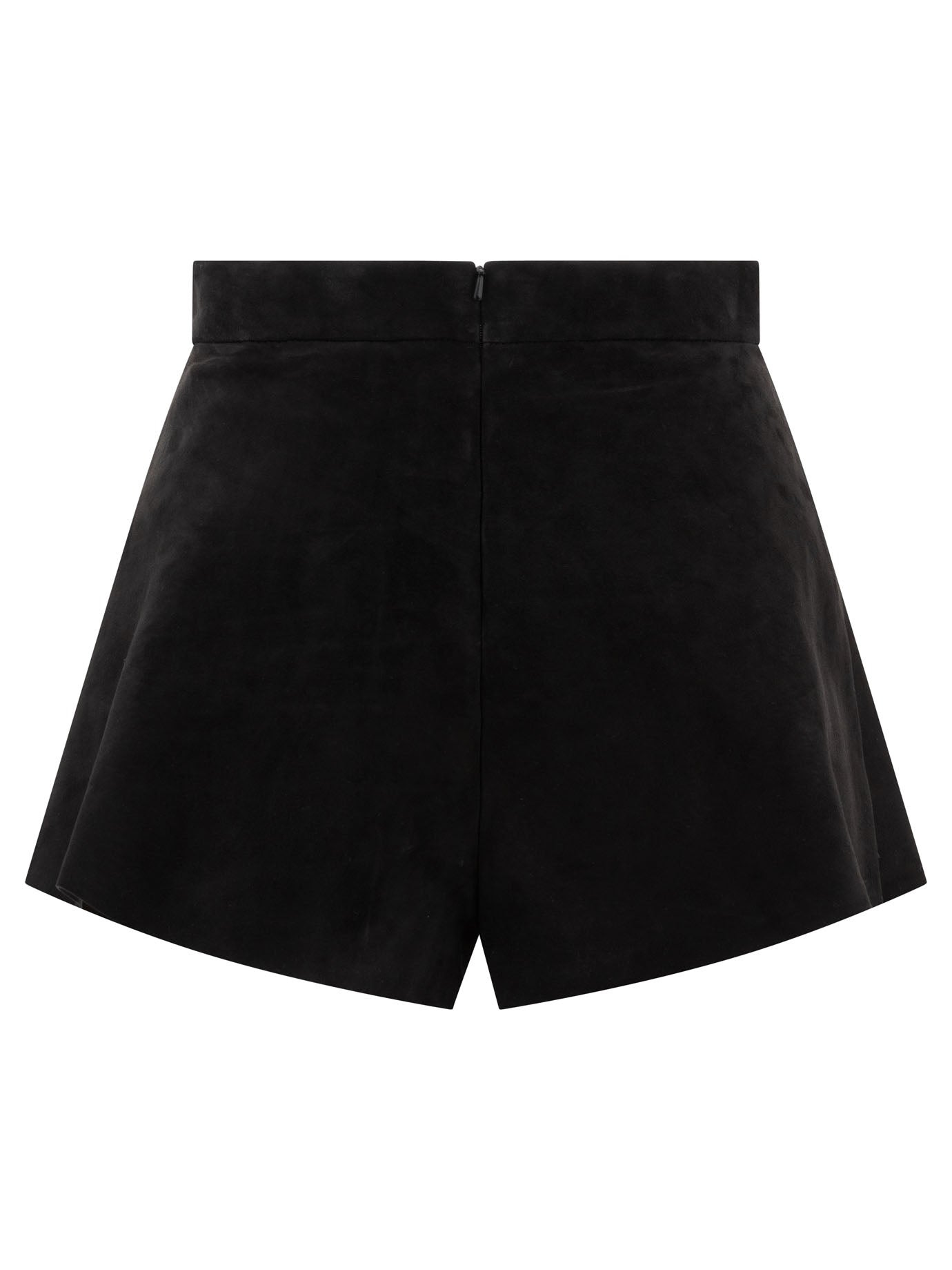 Max Mara Women Suede Shorts - 2