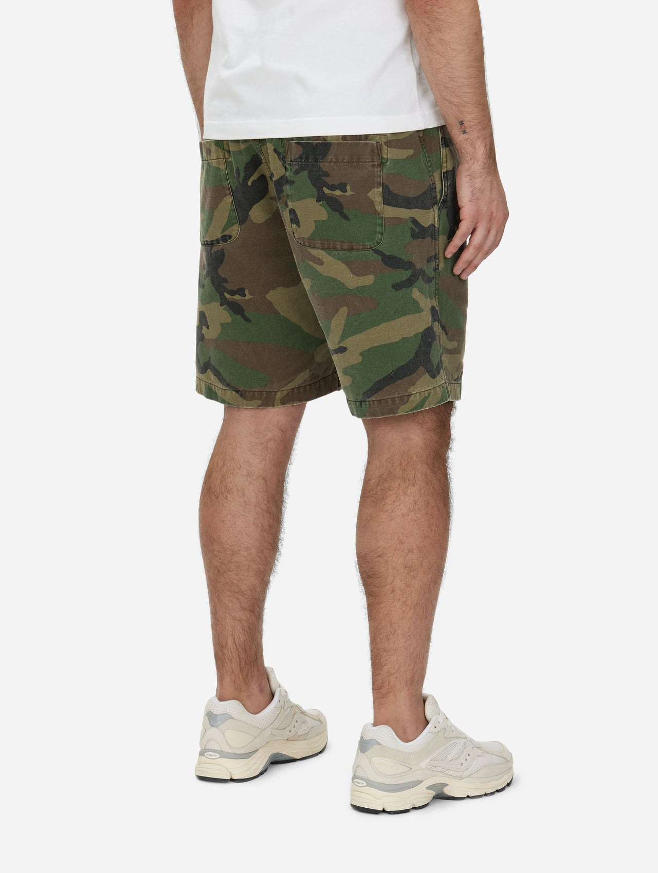 Drawstring Shorts - Camo Twill - 5