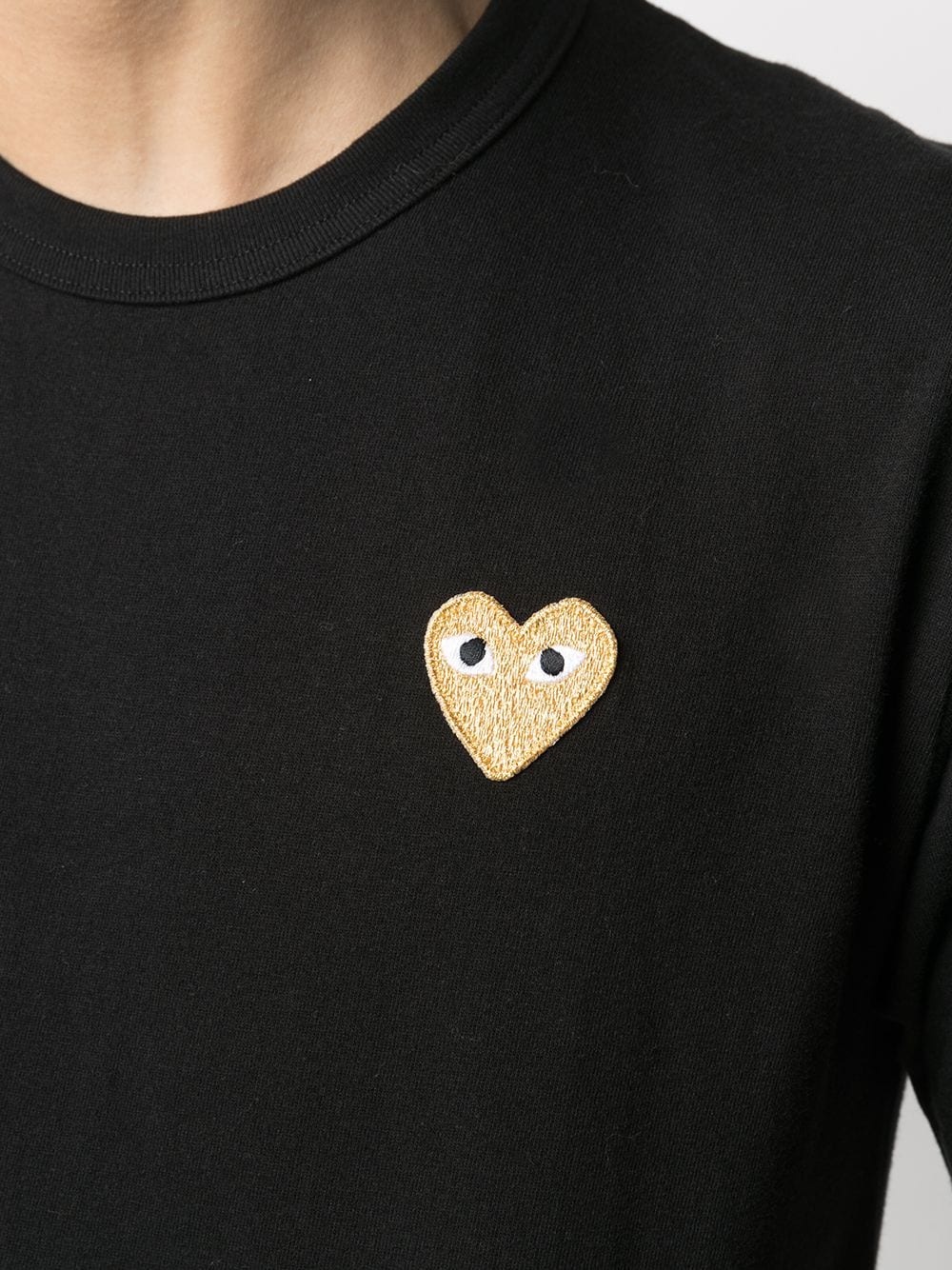 heart patch T-shirt - 5