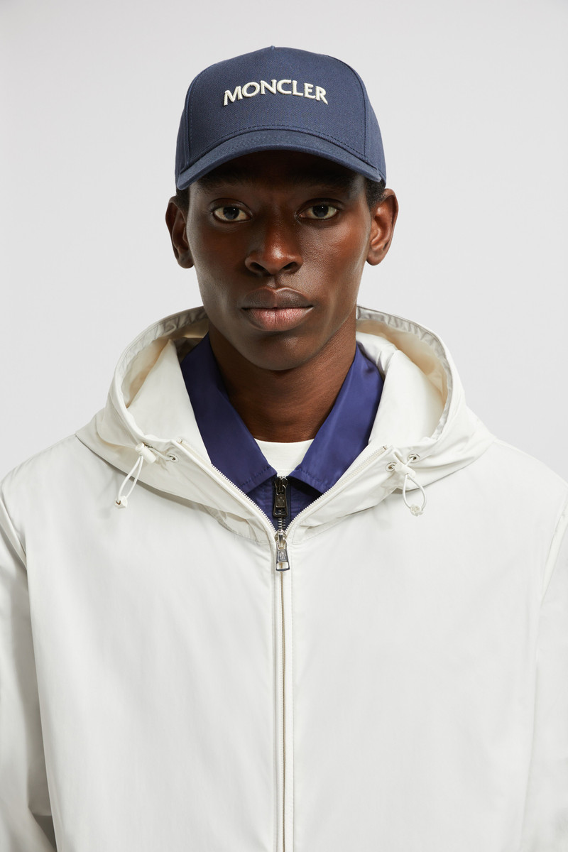 Moncler Embroidered Logo Gabardine Baseball Cap outlook