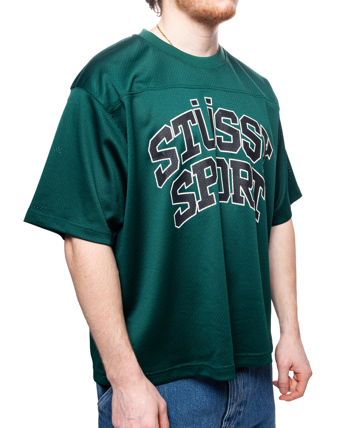 Sport Mesh Football Jersey Green - 4