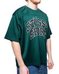 Stüssy Sport Mesh Football Jersey Green | REVERSIBLE