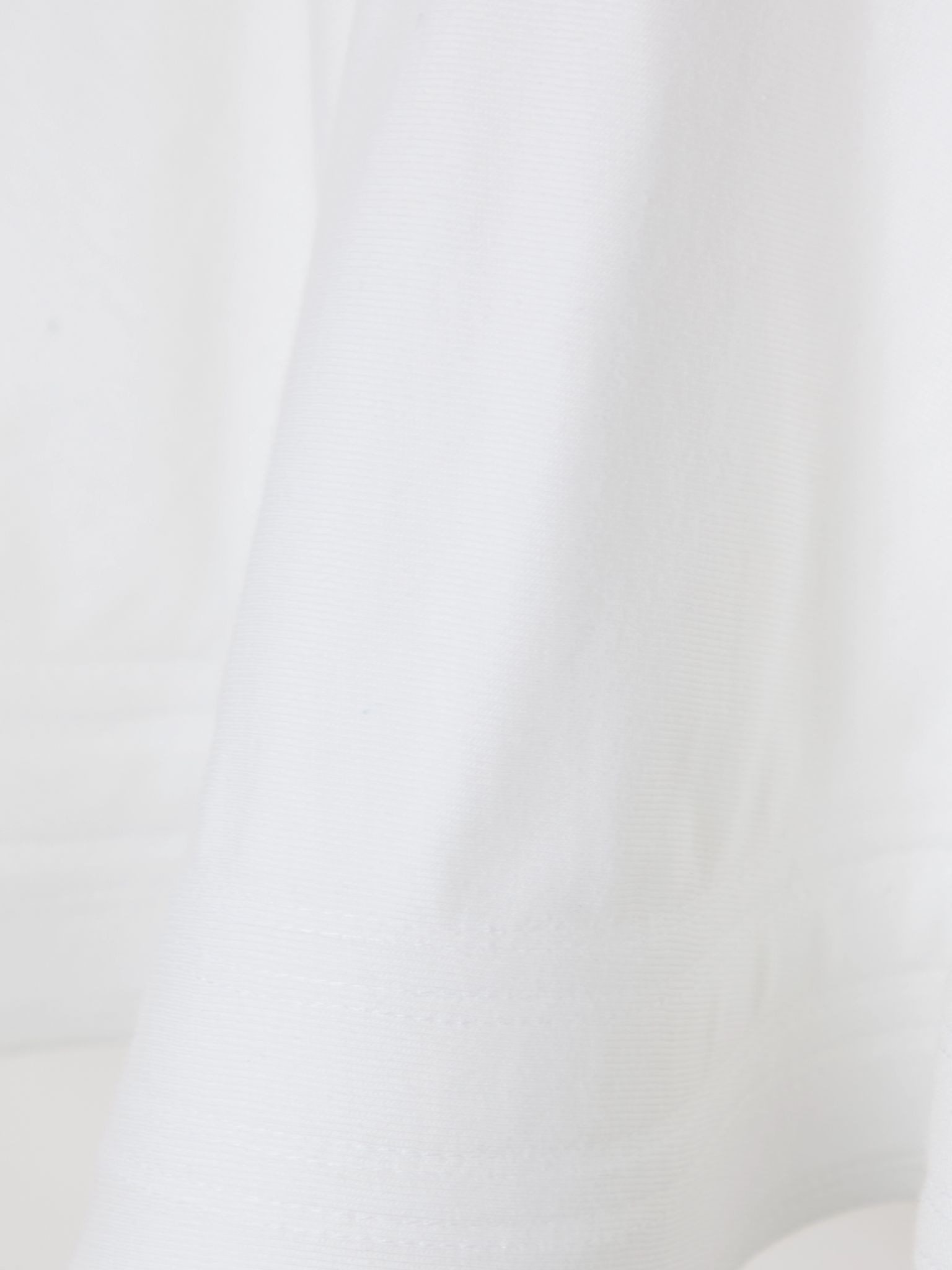 Oversized poplin-trimmed cotton-jersey peplum T-shirt White - 4
