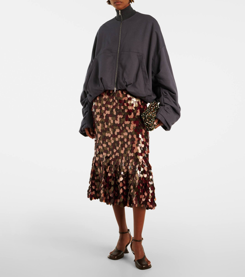 Dries Van Noten Cotton jersey jacket outlook